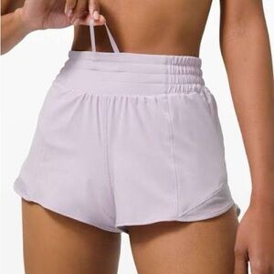 Lululemon Hotty Hot shorts lavendar